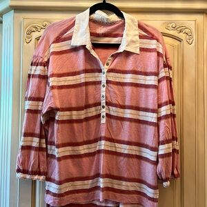Pilcro Anthropologie shirt sz M